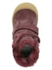 lamino Leder-Boots in Lila