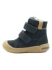 lamino Leder-Boots in Dunkelblau