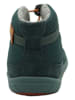 lamino Leder-Barfußschuhe in Türkis