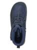 lamino Leren barefootschoenen donkerblauw