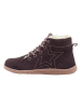 lamino Leren barefootschoenen rood