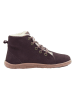 lamino Leren barefootschoenen rood