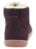 lamino Leren barefootschoenen rood