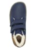 lamino Leren barefootschoenen donkerblauw