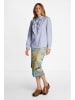 Rich & Royal Bluse in Blau/ Weiß