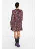 Rich & Royal Kleid in Schwarz/ Pink