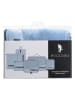 Puccini 6er-Set: Reiseorganizer in Weiß/ Blau