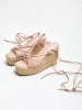 Belucci Keilsandaletten in Rosa