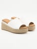 Bellucci Sleehakslippers wit