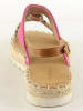 Belucci Sandalen in Pink/ Hellbraun