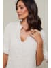 Le Monde du Lin Leinen-Kleid in Creme