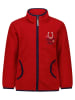 Salt and Pepper Fleece jas rood