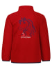 Salt and Pepper Fleecejacke in Rot