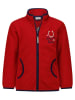 Salt and Pepper Fleecejacke in Rot