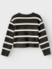 name it Pullover "Nilla" in Schwarz/ Weiß