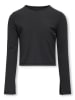 KIDS ONLY Longsleeve in Schwarz