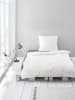 Bierbaum Komplet pościeli w kolorze białym z kory