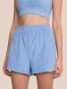 OCEANSAPART Frotteeshorts "Beauty" in Hellblau