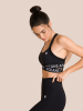 OCEANSAPART Sport-BH "Beauty" - Medium in Schwarz