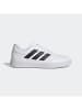 adidas Sneakersy "Courtblock" w kolorze biało-czarnym