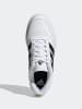 adidas Sneakersy "Courtblock" w kolorze biało-czarnym