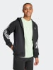adidas Sweatjacke in Schwarz