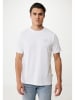 Mexx Shirt in Weiß/ Hellblau