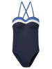 Schiesser Badpak donkerblauw