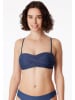 Schiesser Bikini-Oberteil in Dunkelblau