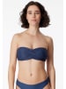 Schiesser Bikini-Oberteil in Dunkelblau