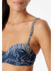 Schiesser Bikini donkerblauw/wit