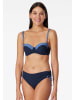 Schiesser Bikini w kolorze granatowym