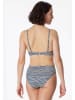 Schiesser Bikini donkerblauw/wit