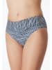 Schiesser Bikini donkerblauw/wit