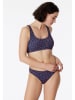 Schiesser Bikinitop donkerblauw/rood