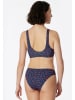 Schiesser Bikinitop donkerblauw/rood