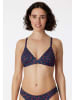 Schiesser Bikinitop donkerblauw/rood