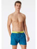 Schiesser Zwemshort blauw/groen