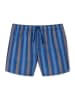 Schiesser Badeshorts in Blau/ Grau