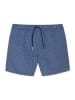 Schiesser Zwemshort donkerblauw/wit