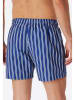 Schiesser Badeshorts in Blau/ Weiß