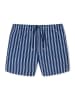 Schiesser Zwemshort blauw/wit