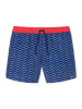 Schiesser Badeshorts in Blau/ Rot