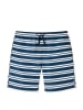 Schiesser Badeshorts in Dunkelblau/ Weiß