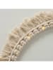 Boltze 2-delige set: decoratieve ledhangers "Wilg" lichtbruin - (H)35 cm