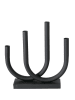 Boltze Kerzenleuchter "Tonis" in Schwarz - (H)34 cm