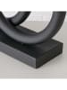 Boltze Kerzenleuchter "Tonis" in Schwarz - (H)34 cm