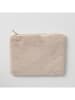 Boltze 2er-Set: Kulturbeutel "Furry" in Creme/ Beige - (L)26,8 x (B)27,1 cm
