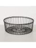 Boltze 2-delige set: decoratieve schalen "Cantina" zwart