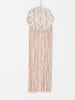 Boltze 2er-Set: Traumfänger "Chakra" in Beige/ Creme - (H)86 cm